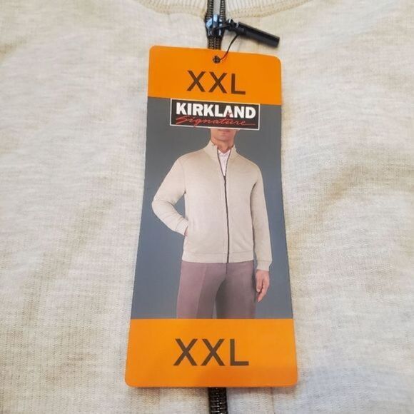 Mens Kirkland Signature Zip Up Jacket 2xl - Picture 1 of 6